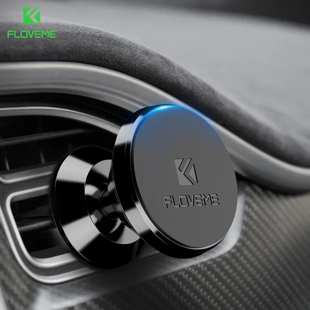 FLOVEME Strong Magnetic Car Phone Holder 360 Degree Rotation Universal Air Vent Car Holder Stand Support For iPhone Samsung