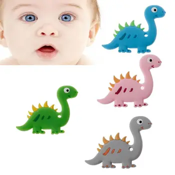 

Silicone Teether Animal Baby Teething Toy Baby BPA Free Cartoon Pendant Nursing Necklace Toddler Toys Chew