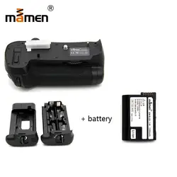 Mamen Батарейная ручка для Nikon D800 D800E D810 MB D12 EN EL15 1500 мАч Батарейная ручка съемная Flixble Камера вертикальный Батарейная ручка