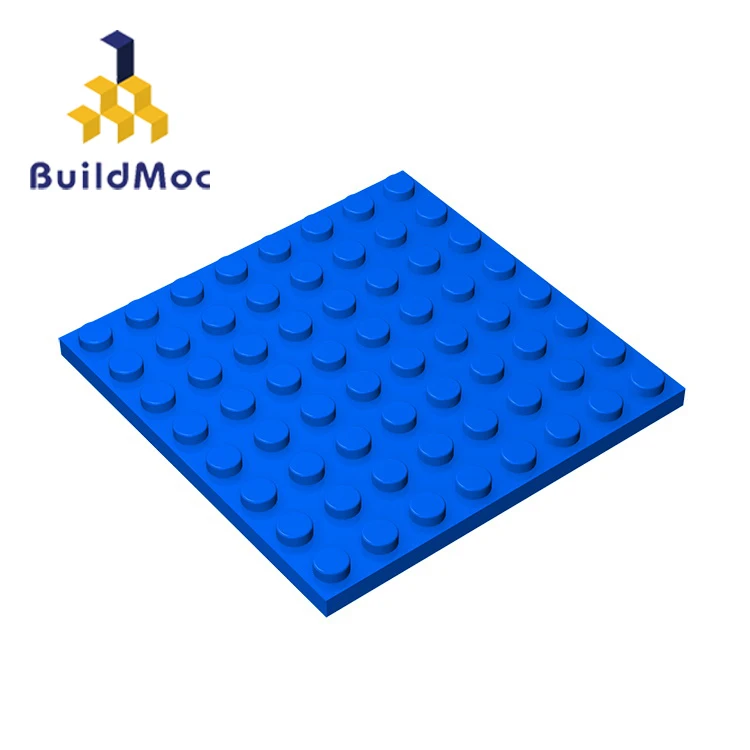 BuildMOC Собирает Частицы 41539 8x8 для строительных блоков детали DIY Электрический