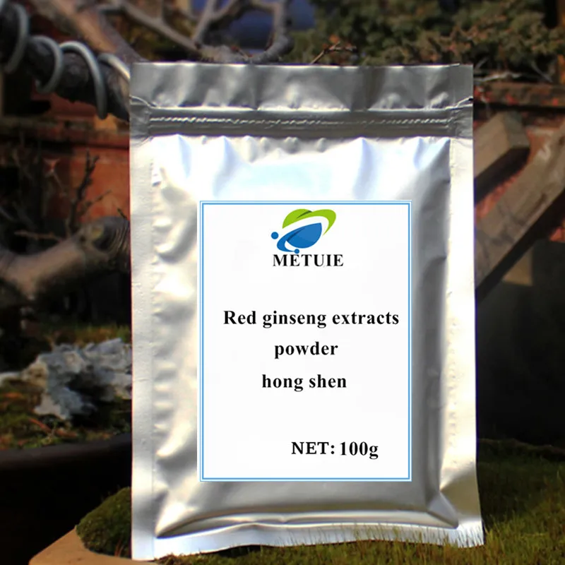  Assurance 6 year red ginseng root extract powder Red ginseng extracts Good quality free shipping