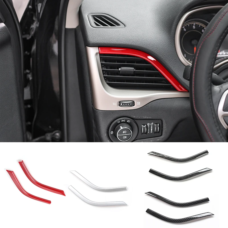 Shineka Auto Styling Abs Dashboard Decoratieve Cover Trim Ac Airconditioning Vent Outlet Cove 