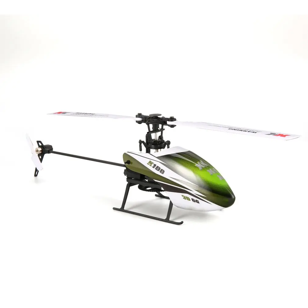 XK K100 6CH 3D 6G System Mini RC Remote Control Helicopter Drone Toys with Built in Gyro RTF for Gift Present