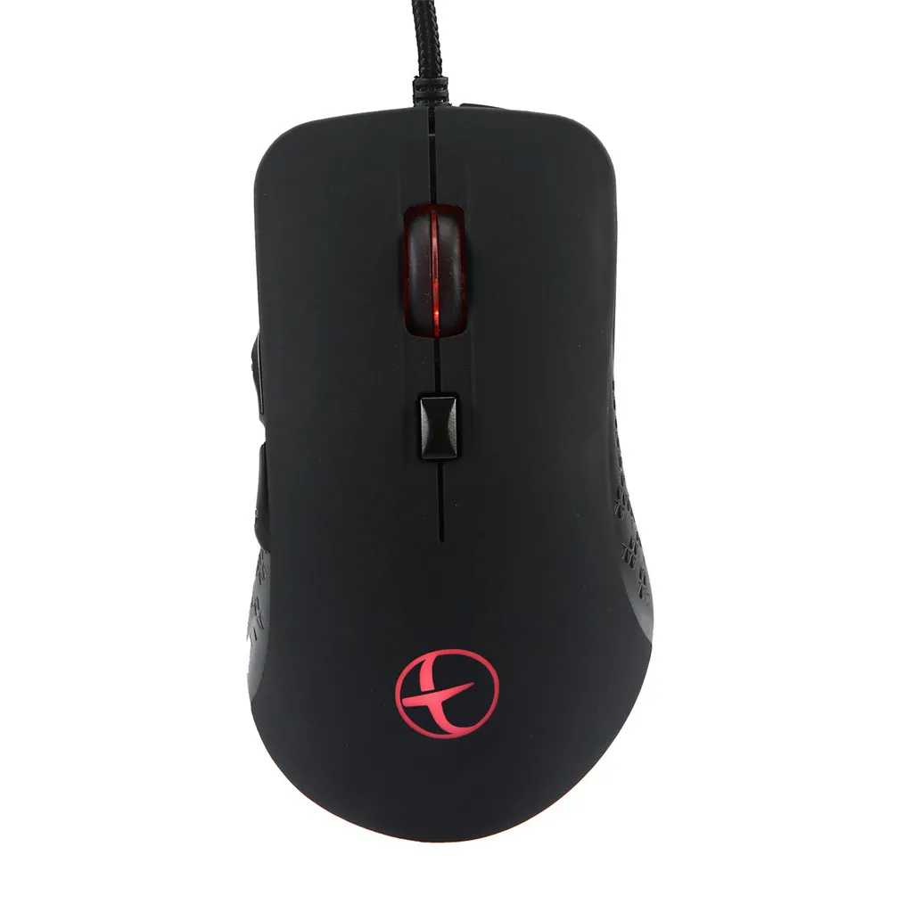

2400 DPI 6 Buttons Ergonomic Wired Gaming Mouse Programmable Warmer Heated Mice For Computer PC Laptop#ZS