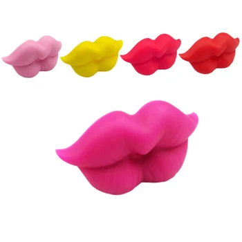 

2018 New Arrival Chew Toys For Baby Pacifier Red Kiss Lips Dummy Pacifiers Toys Help Baby Exercise Teether Gift For Baby Dental