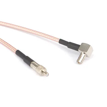 

100 Pieces TS9 Male to TS9 Female Rightangle Connector RF Extension RG316 15cm Pigtail Cable