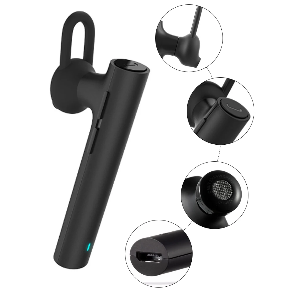 100% Xiaomi Bluetooth Youth Edition наушники гарнитура 4 1 Mi LYEJ02LM Встроенный микрофон Handfree |