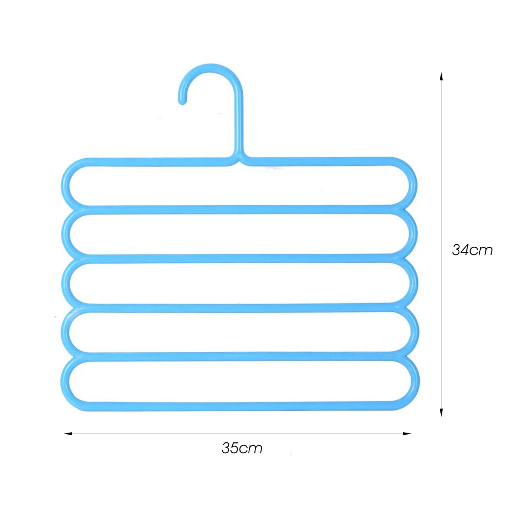 Многослойная пластиковая вешалка для шкафа, пояс, вешалка для шарфов, многофункциональные штаны, зажим для брюк, стойки для хранения, держатель, подвесные Органайзеры