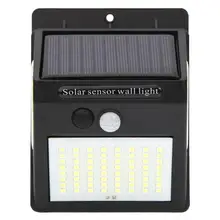 100 LED Solar Motion Sensor Wall Light Waterproof Garden Yard Security Lamp 3 Sides Solar Powered Garden Lights LED Light Lamps