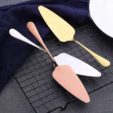 Colorful Stainless Steel Serrated Edge Cake/Pie/Pizza Shovel Serving Spatula