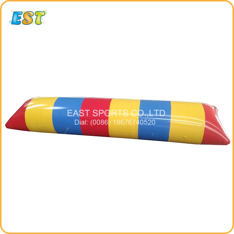 6 м* 2 м прыжок капли воды, надувная водная катапульта, водные виды спорта на блоке