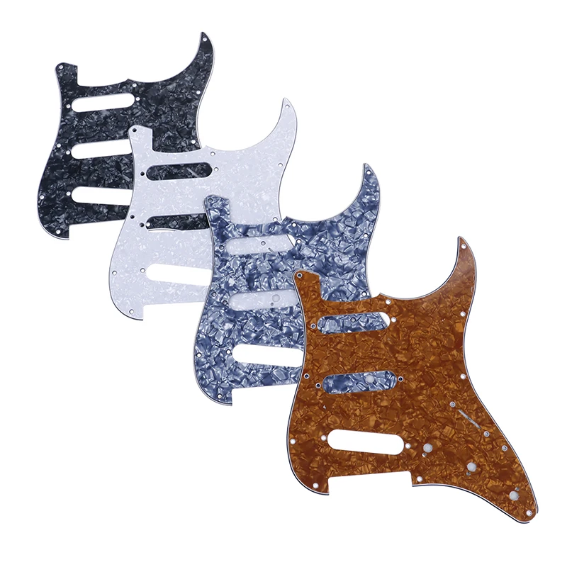Гитарная Накладка электрогитары Защита от царапин пластина для Strat Stratocaster черные