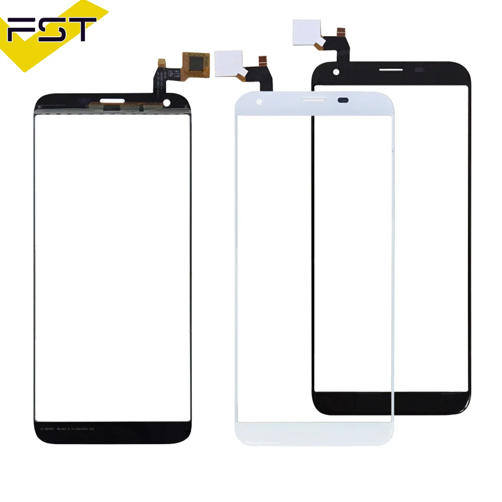 Черный датчик для Oukitel k5 сенсорный экран дигитайзер стеклянная панель запасные