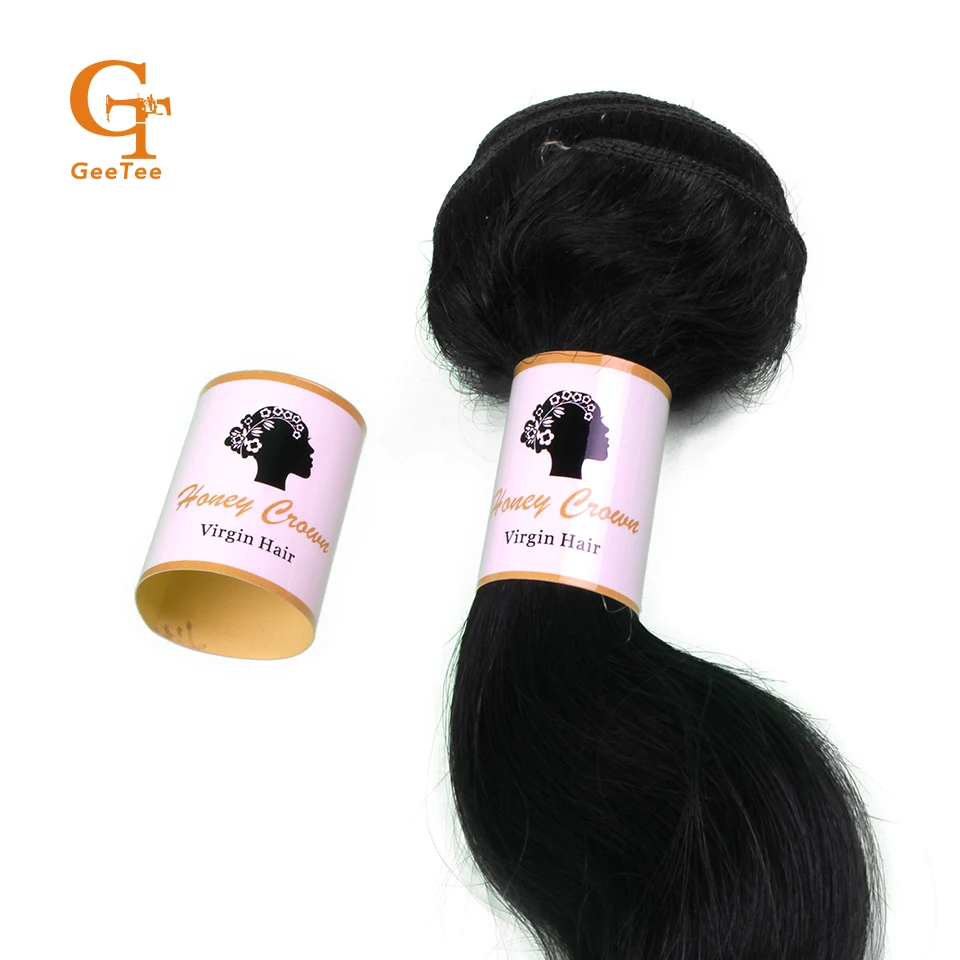 Custom brand 100% Virgin Human hair wrap stickers personality women extensions bundle self adhesive name labels | Дом и сад