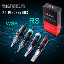 Luckybuybox WhatsBravo одноразовые RS иглы картриджа татуировки с мягкой мембраной для татуировки Вращающаяся ручка иглы поставка