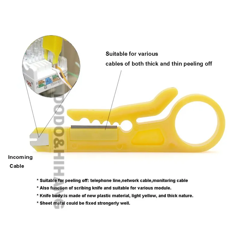 MINI Portable wire stripper Knife crimper Pliers crimping tool Cable Stripping Wire Cutter multi tools Cut Line pocket multitool plier