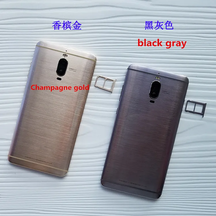 Металлический задний корпус для huawei mate 9 с защитой от отпечатков пальцев, чехол на батарейку с объективом+ боковые кнопки