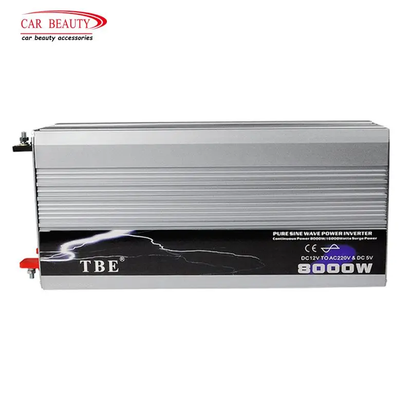 

DC12V/24V/48V To AV220V Pure Sine Wave 8000W Solar Power Inverter Car Inverter 8KW Converter