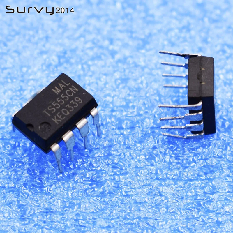 10PCS TS555CN TS555 Encapsulation:DIP-8 St Timer Low Power Cmos NEW