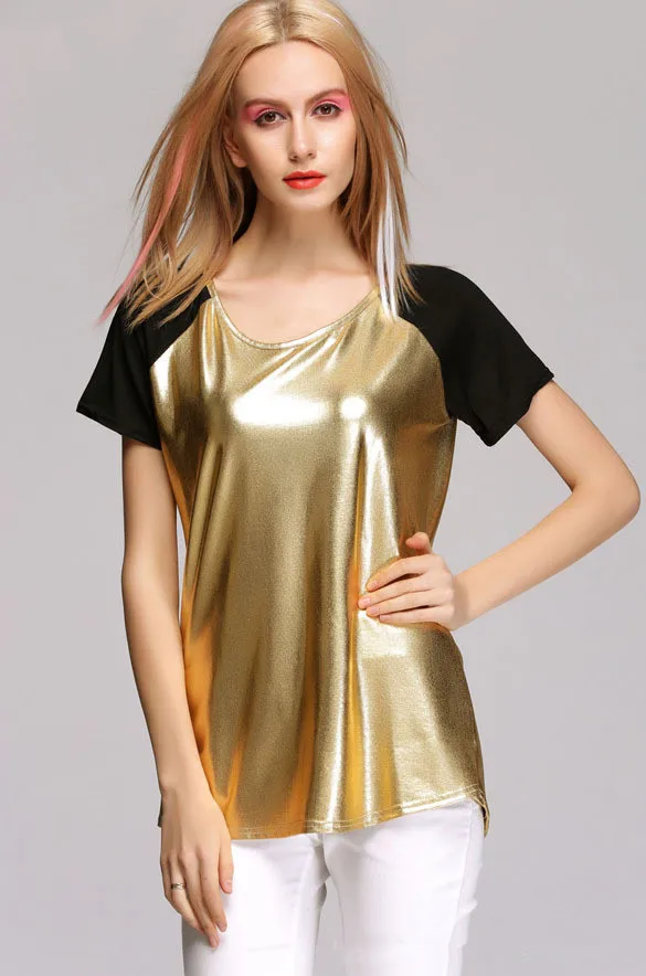 Tyrant gold color Fashion T shirt 2016 