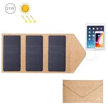 

HAWEEL 14W/21W/28W Solar Panel & Dual USB Port Waterproof Foldable Solar Charger bag for iphone/ipad/laptop/Galaxy/Xiaomi/Huawei
