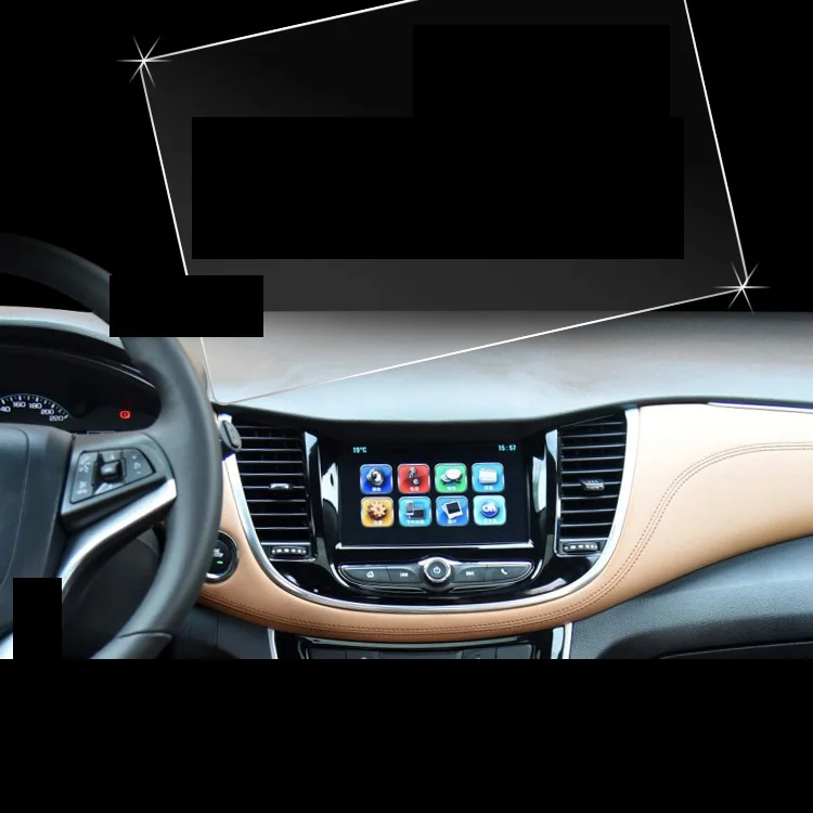 

lsrtw2017 car Navigation screen Tempered film for chevrolet trax Chevrolet Tracker Holden Trax 2014-2019