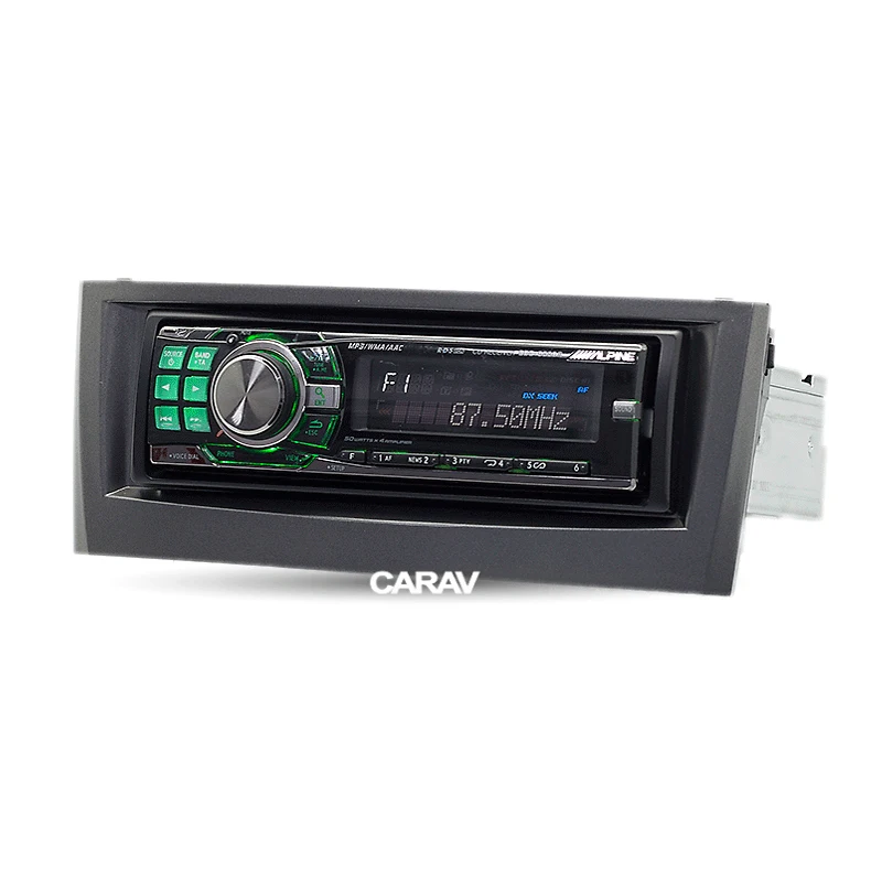 1Din радио фасции для FIAT Punto 199 310 Linea 323 стерео панель Монтаж Установка тире комплект отделка рамки CARAV 11-057