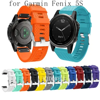 

50pcs Sport Silicone Watch Band Strap Watchband Bracelet Band for Garmin 26mm Fenix 5X 22mm Fenix5 20mm Fenix 5S Strap wristband