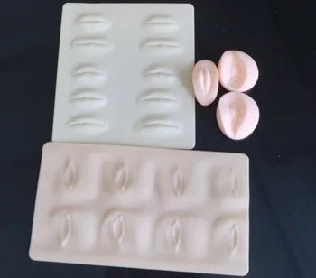 

5Sets Tattoo 3D Cosmetic Permanent Makeup Eyebrow Eyes Lips Practice Skin Tattoo practice permanent makeup lips training skin