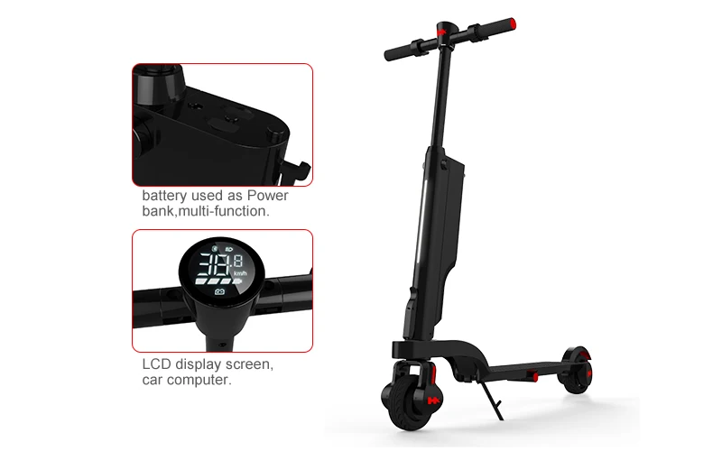 Excellent folding electric scooter 5.5inch electric skateboard Bluetooth APP electric hoverboard Removable battery scooter electric bike 21