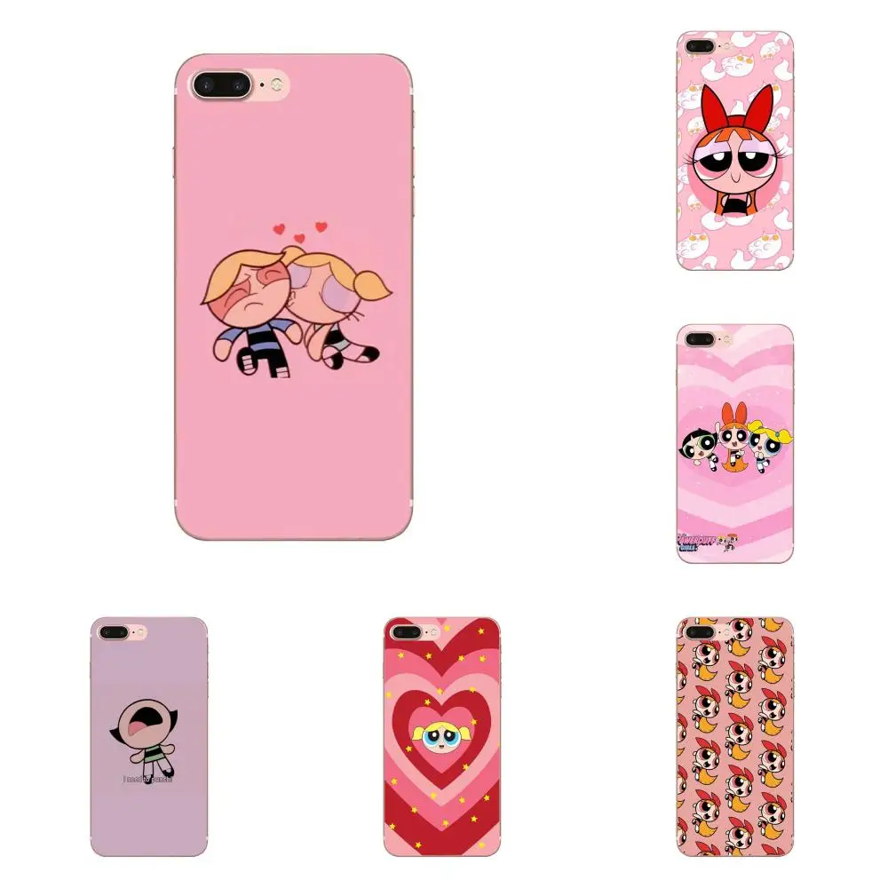 

Soft Cover Case For Huawei P7 P8 P9 P10 P20 P30 Lite Mini Plus Pro 2017 2018 2019 Cute The Powerpuff Girls Diy Painted Beautiful
