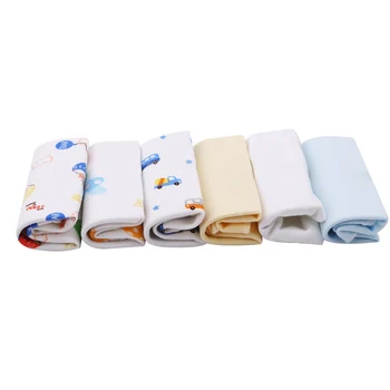 

New 6PCS/Set Polyester Baby Towel Soft For Face Towels Baby Care Wash Cloth Kids Hand Towel Bath Towel For Newborn Gift Box