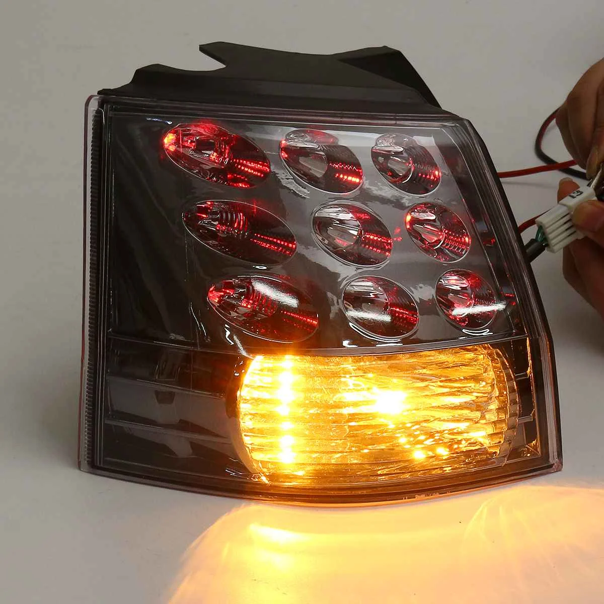 Внешний тормозной светильник в сборе задний светильник для Mitsubishi Outlander EX 2007 2008 2009 2010 2011 2012 2013 авто аксессуары
