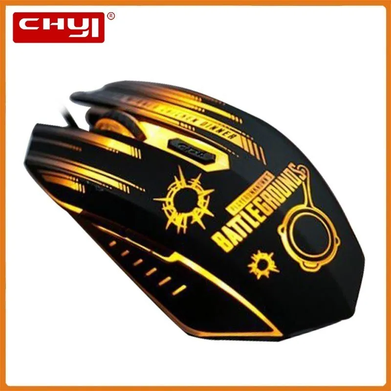 

CHYI Bloody Gaming Mouse Computer Gamer Optical Usb Mause Ergomomic Wired 6 Button 2400 DPI LED PC Game Mice For Overwatch PUBG