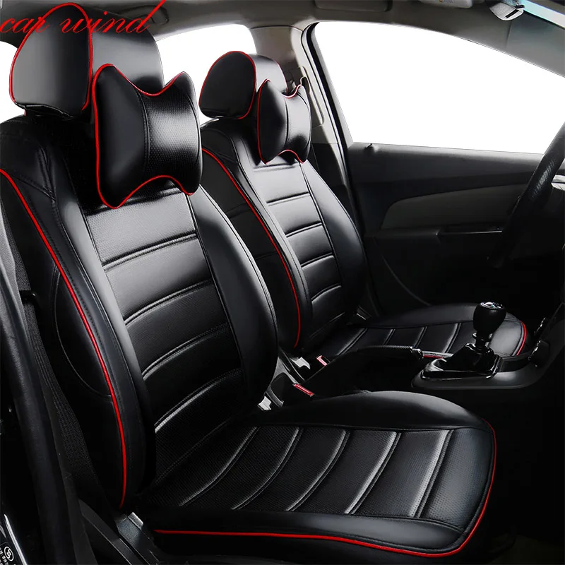 

Car Wind Auto automobiles Leather car seat cover For Nissan X-trail t31 T32 Tiida Juke Teana Qashqai J10 murano accessories