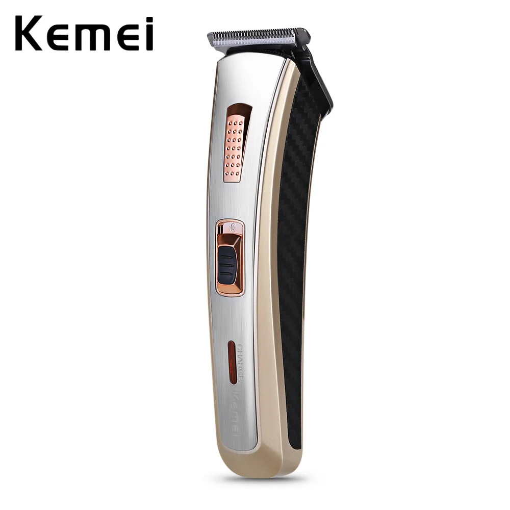 Pаспродажа KEMEI км 5117 Профессиональный Перезаряжаемые электрическая стрижка триммер для стрижки волос укладки инструмент с острым лезвием 4 обрезки ра...