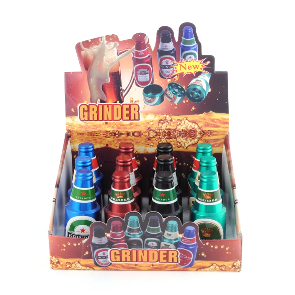 Buy 12pcs Funny Beer Bottles Small Zinc Alloy Herb