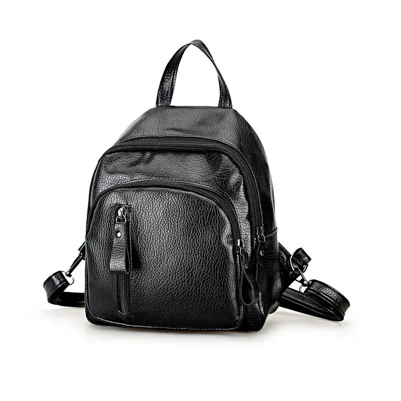Mini Backpack Women PU Leather Bagpack Ladies&#39; Anti Theft Backpack for Teenager Girls Travel ...