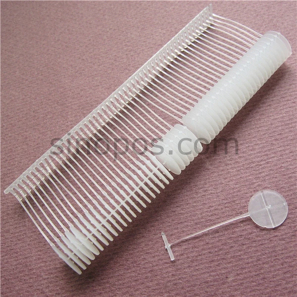 

[STANDARD] Plastic Ball Pins For Tag Gun, round tag pin garment clothes price label string fastener circle end tagging bullets