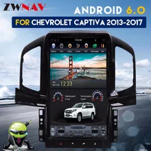 Tesla style IPS Screen 13.8″ Android 6.0 Car Radio GPS Navigation For Chevrolet Captiva 2013 2014 2015 2016 2017 No DVD Player