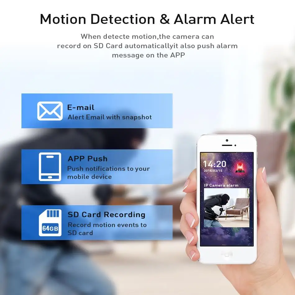 Hiseeu FHY IP Camer 1080P 720P Wifi Открытый водонепроницаемый дизайн двухстороннее аудио