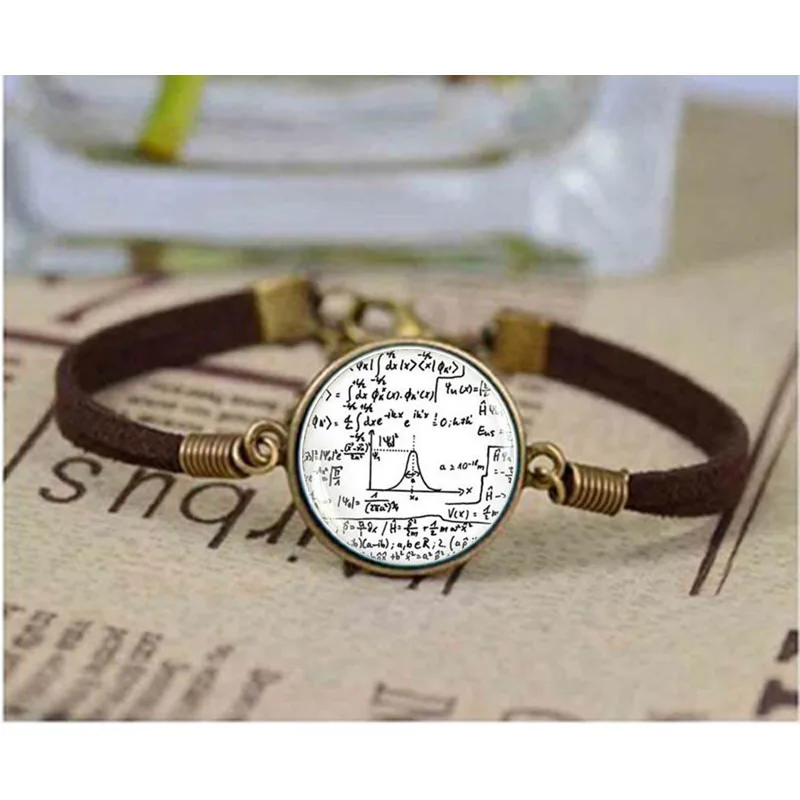 

Math Equation bracelet Mathematical Formulas Jewelry Quantum Physics Chokers Bangle