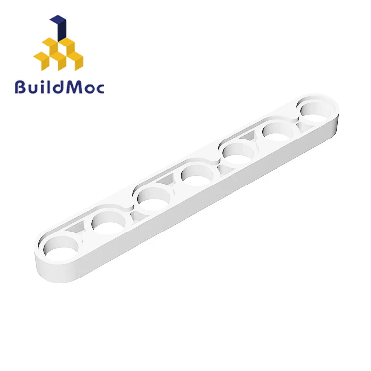 

BuildMOC Compatible For lego 32065 1x7 For Building Blocks Parts DIY LOGO Educational Creative gift Toys