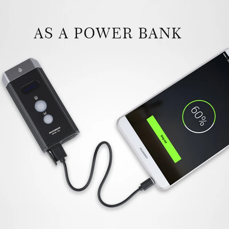 Cheap ROCKBROS 1800 Lumen Bicycle Front light Flood Focus beam Headlight MTB Road Bike Handlebar Light 5000mAh Power Bank Flashlight 4 Cheap ROCKBROS 1800 Lumen Bicycle Front light Flood Focus beam Headlight MTB Road Bike Handlebar Light 5000mAh Power Bank Flashlight 4