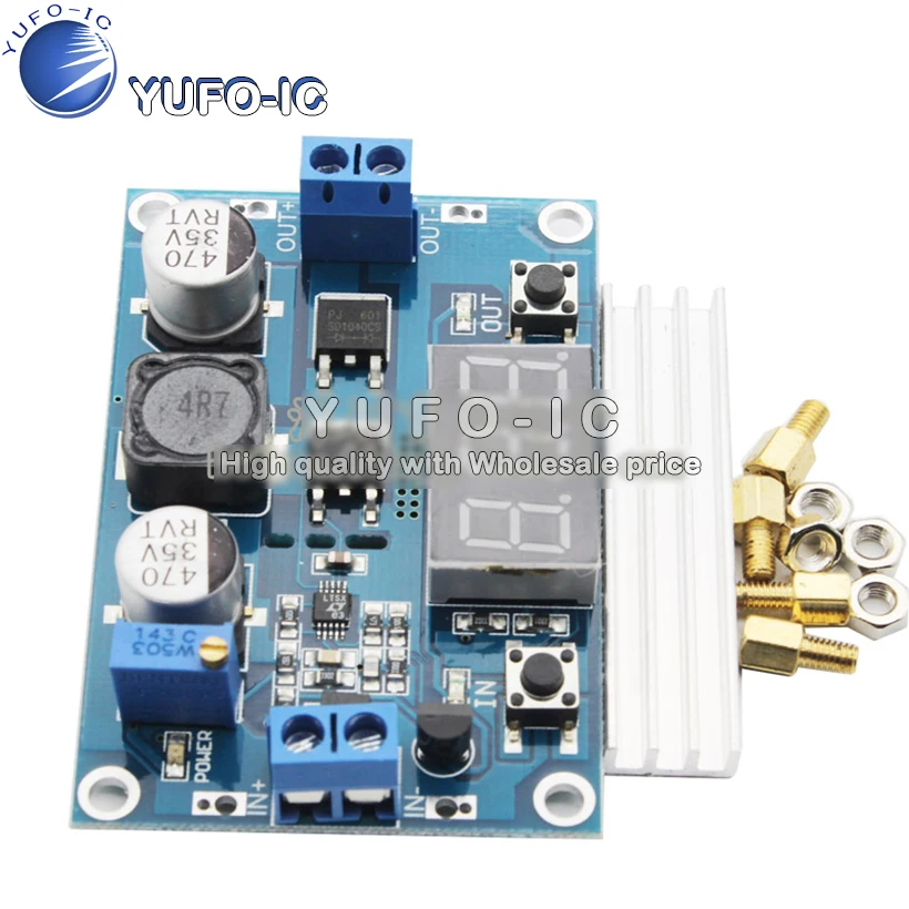 

100w DC-DC power module can raise pressure up 3.5 ~ 3.0 ~ 35v 35v belt digital voltmeter