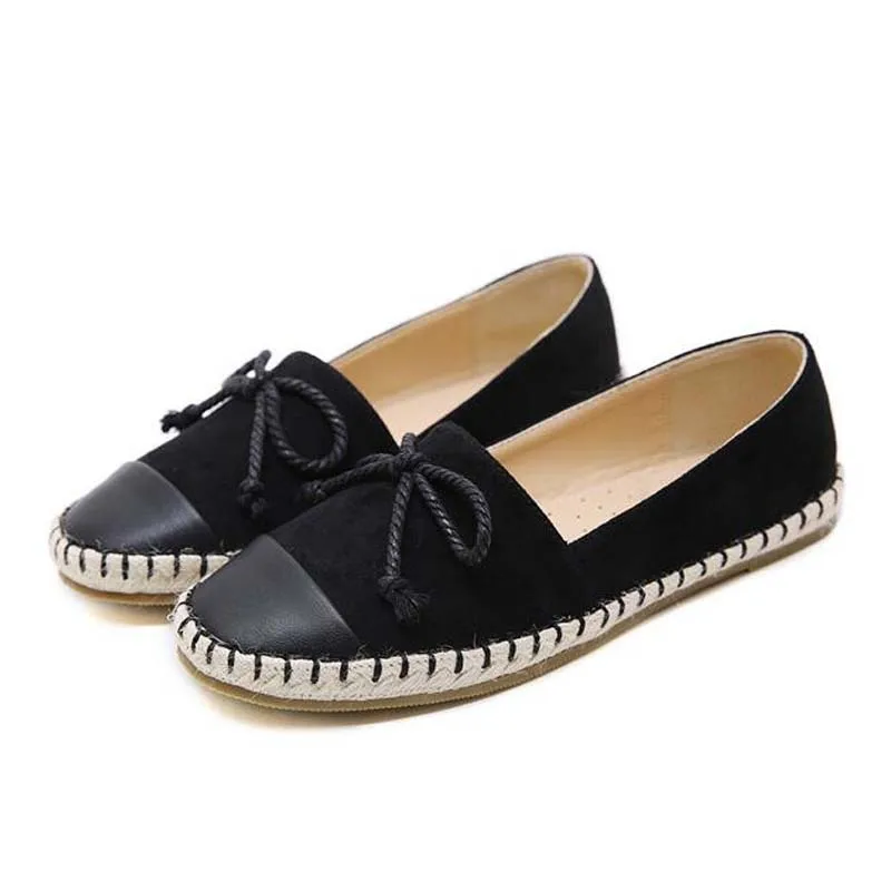 

new flat single shoes women butterfly-knot loafers comfort velvet moccasins lady ballet flats basic small white shoes 2018 new