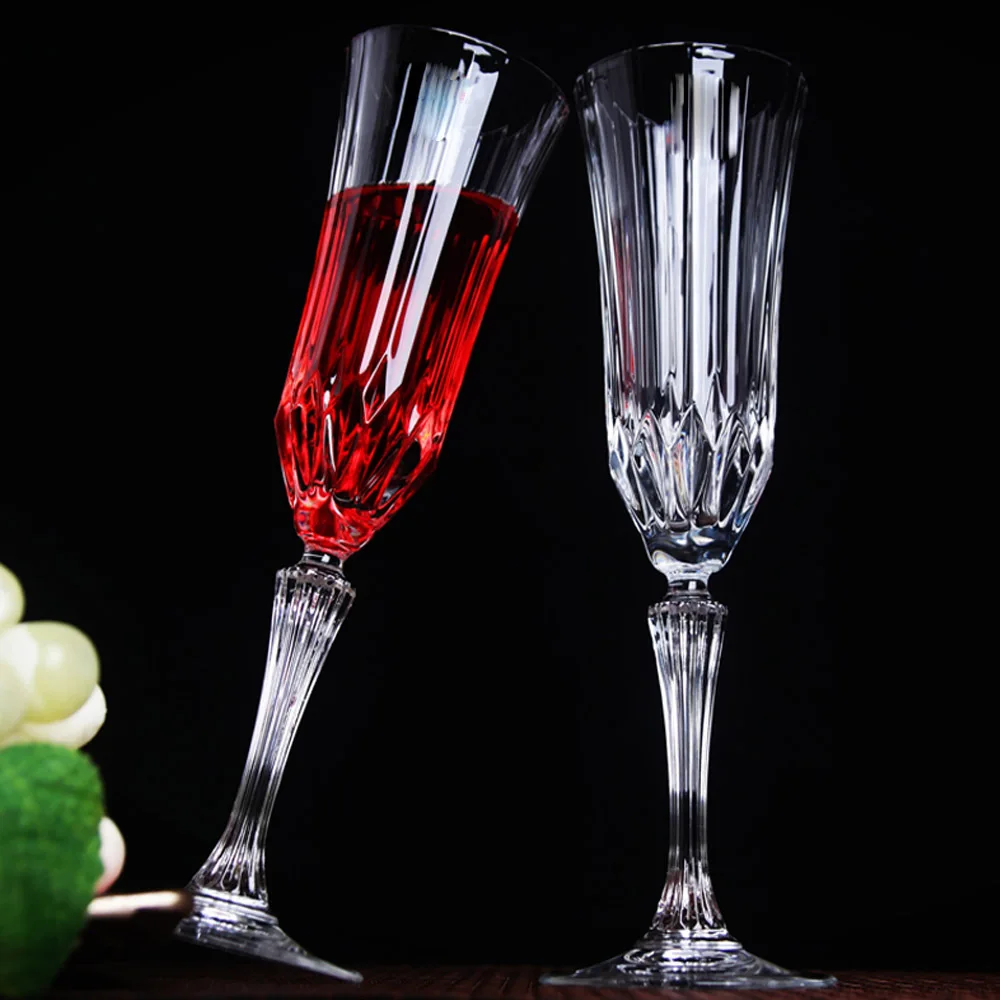 Buy Noble Italy Style Wine Glass Set of 2 pcs Horn Shape Champagne Wine Flute