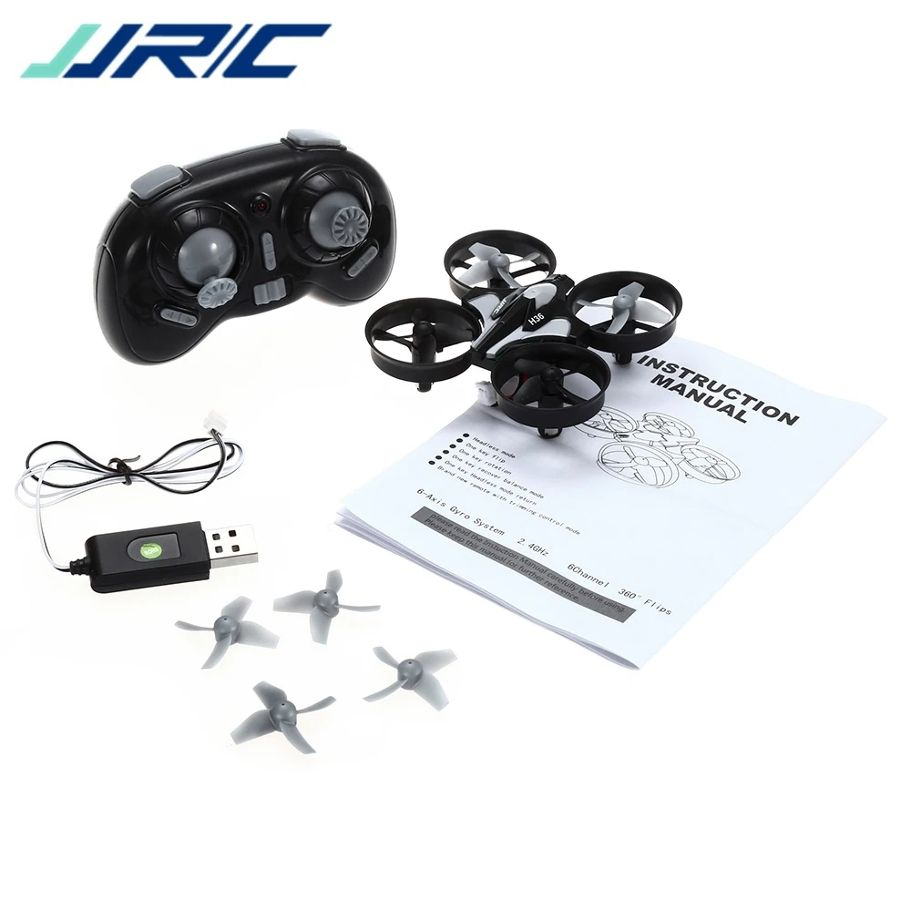 Оригинальный JJRC H36 мини Дрон Квадрокоптер с 6 осями и функциями радиоуправляемого