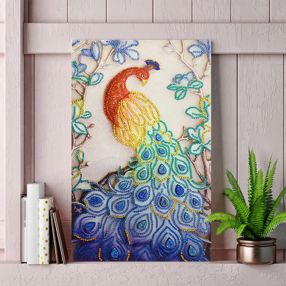 Special Shaped Diamond Painting DIY 5D Partial Drill Cross Stitch Kits