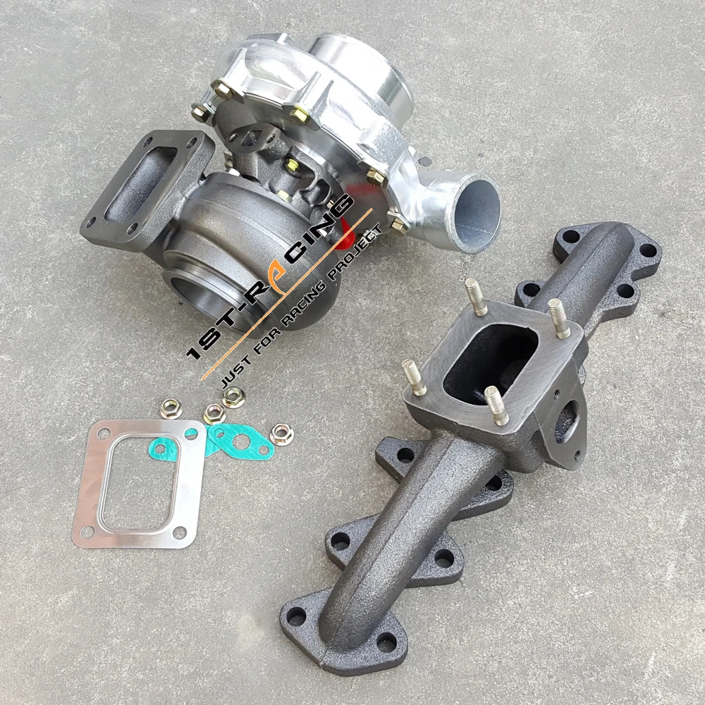 Литой выпускной коллектор + T4 turbo ar 0 96 для Toyota Supra Aristo 2JZ GTE 2jzgte|ar turbo|manifold turbomanifold exhaust